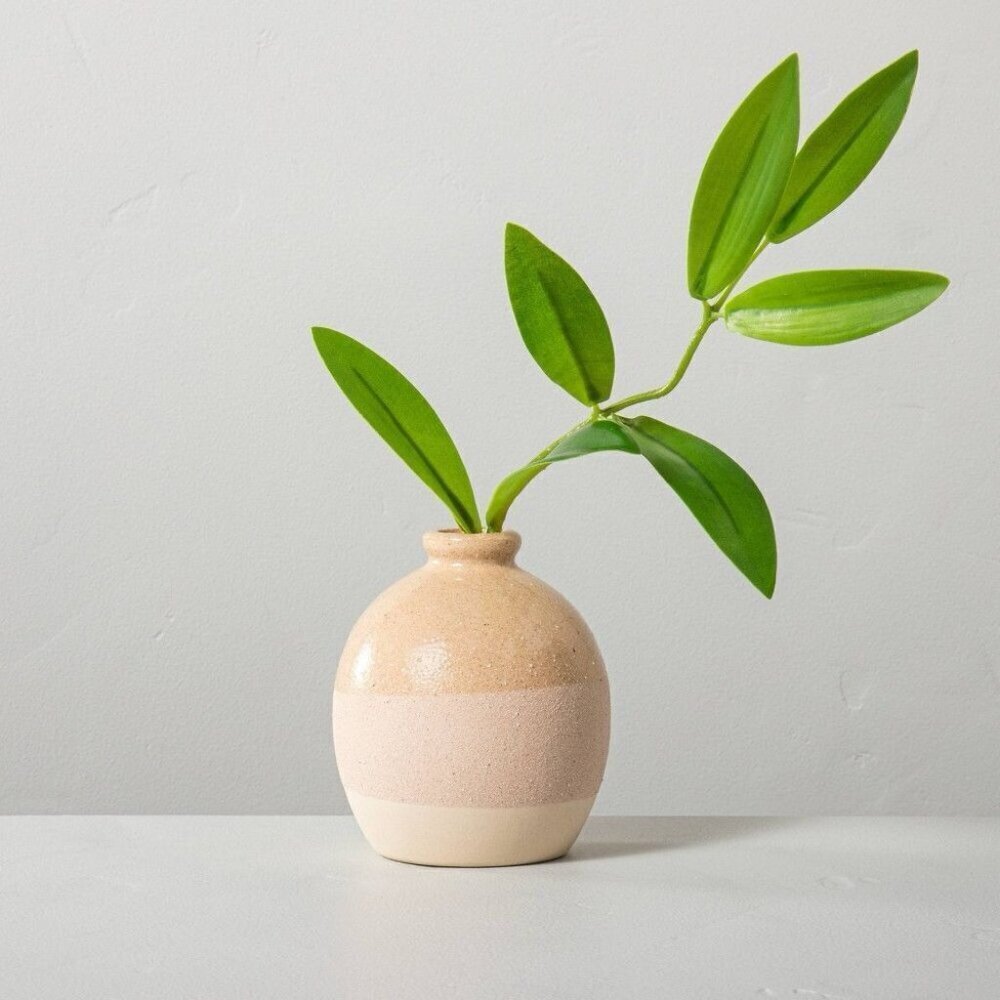 Hearth‎ & Hand Magnolia 10" Faux Hoya Leaf Stem Potted Arrangement